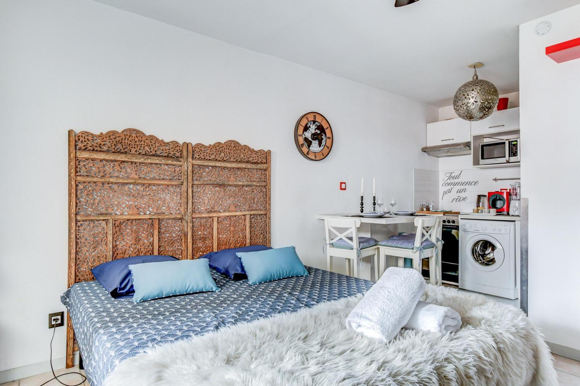 L Oasis Studio Proche Hopital Et Aeroport Piscine Parking &Netflix Тулуза Екстериор снимка